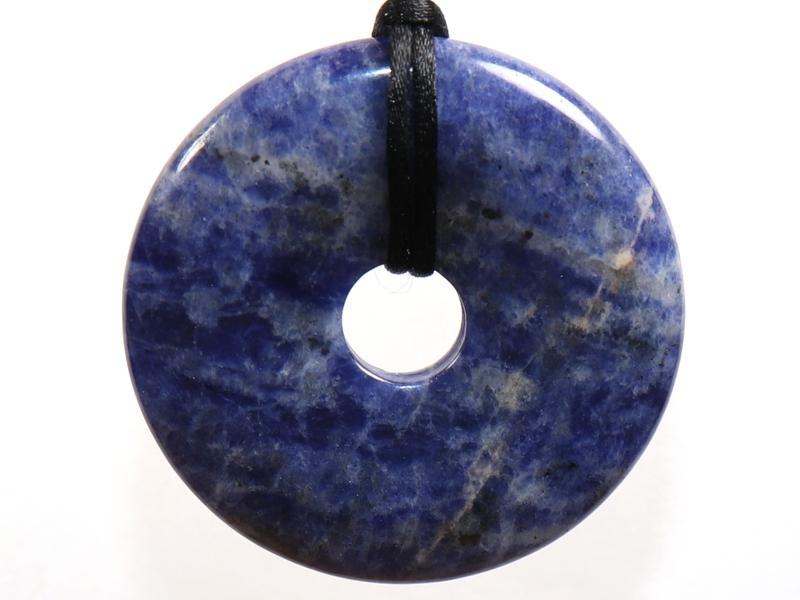 Sodalite on cord