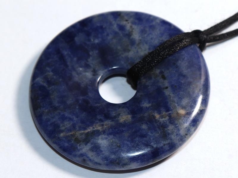 Sodalite on cord