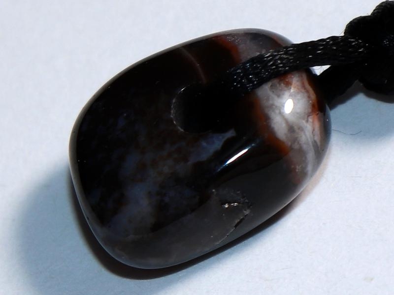 Sardonyx on cord