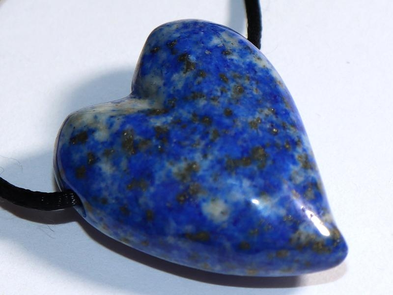 Lapis lazuli on cord