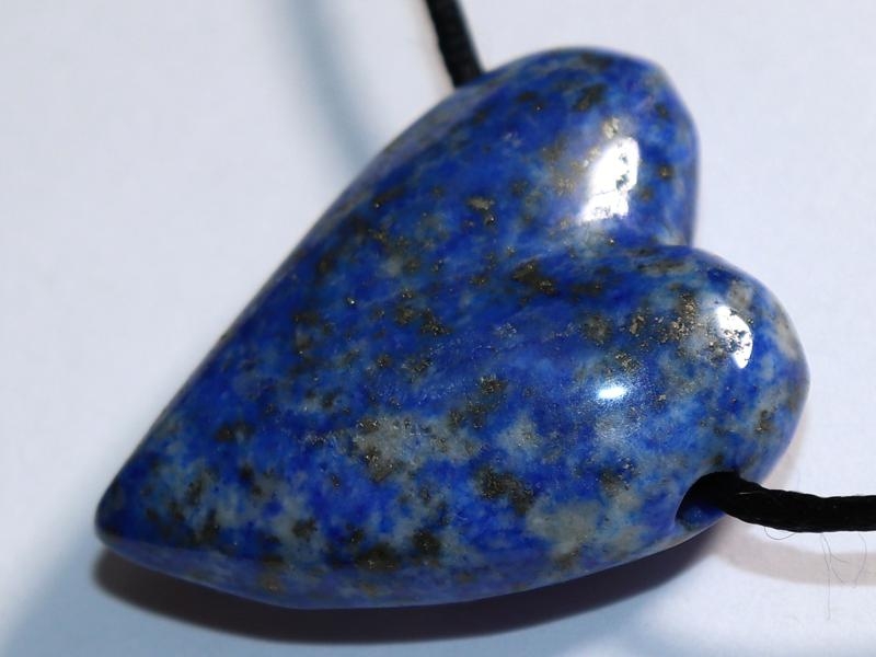 Lapis lazuli on cord