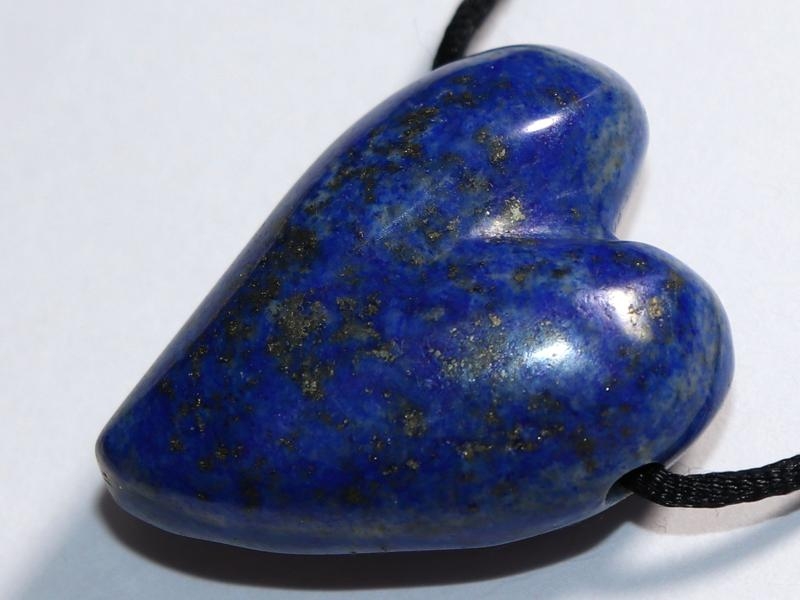 Lapis lazuli on cord