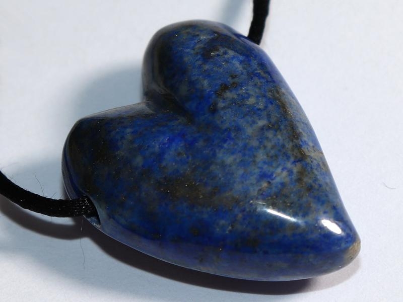 Lapis lazuli on cord