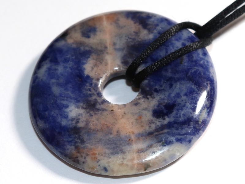 Sodalite on cord