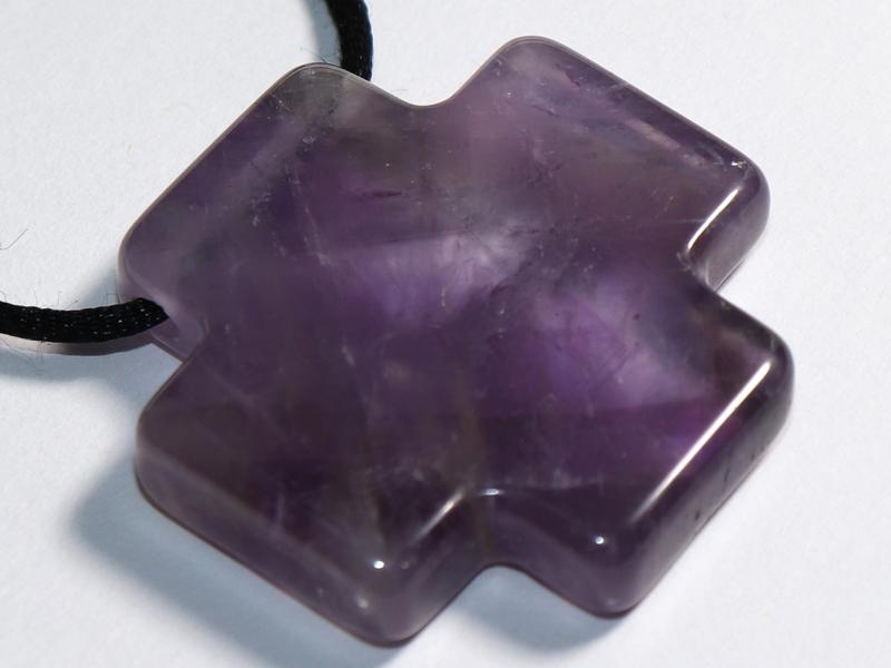 Amethyst auf Band