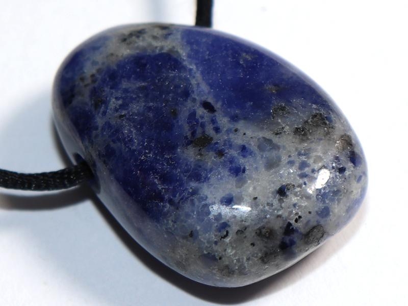 Sodalite on cord