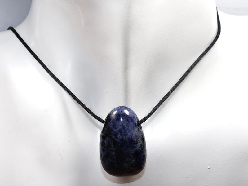 Sodalite on cord