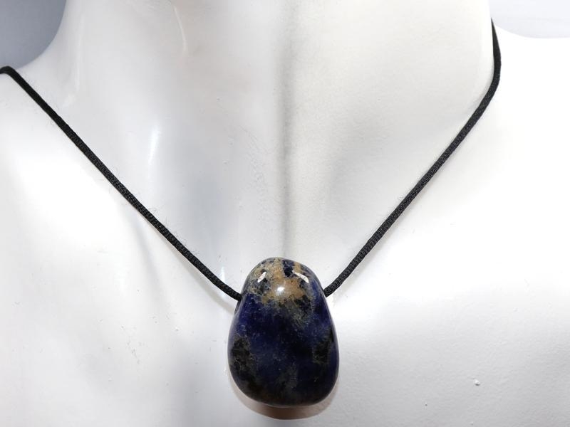 Sodalite on cord