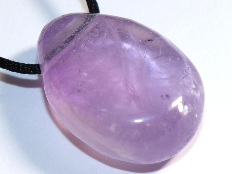 Amethyst auf Band