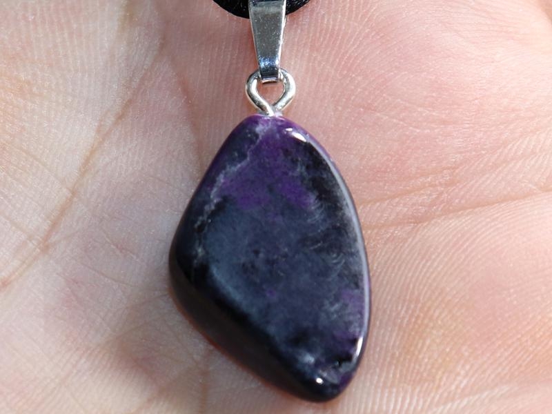 Sugilite on cord