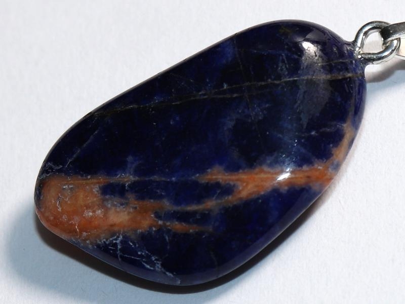 Sodalite on cord