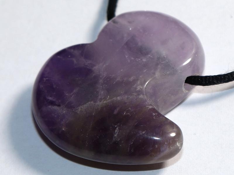 Amethyst auf Band