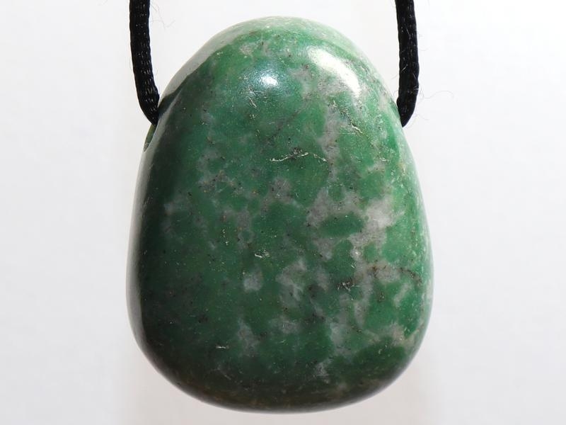 Jade on cord