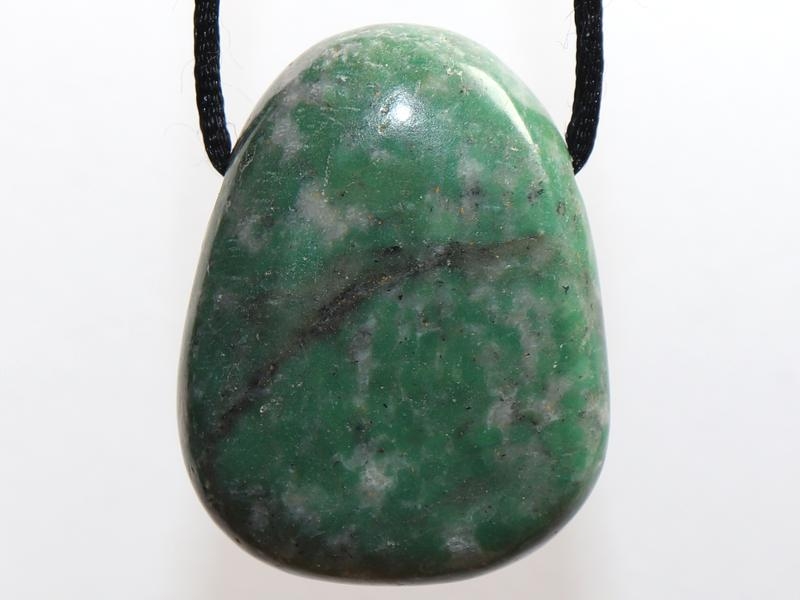 Jade on cord