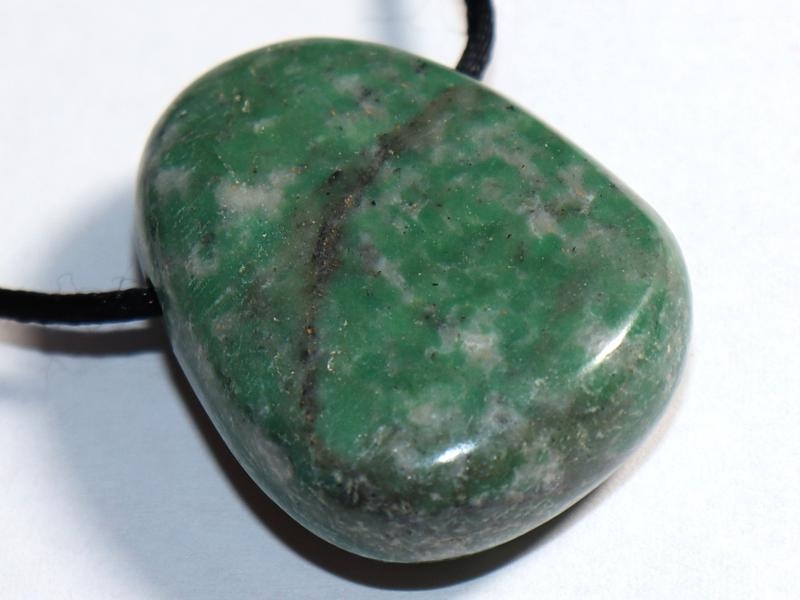 Jade on cord