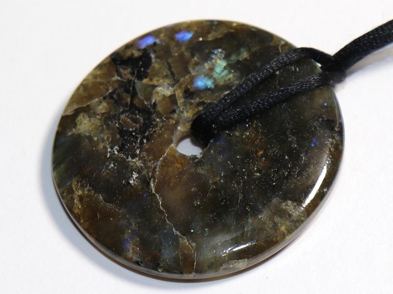 Labradorite on cord