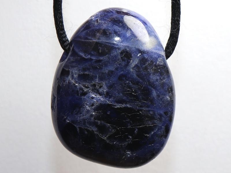 Sodalite on cord