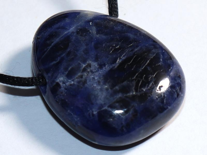 Sodalite on cord