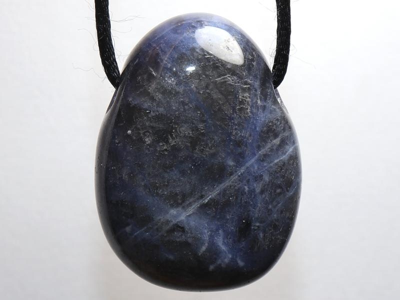 Sodalite on cord