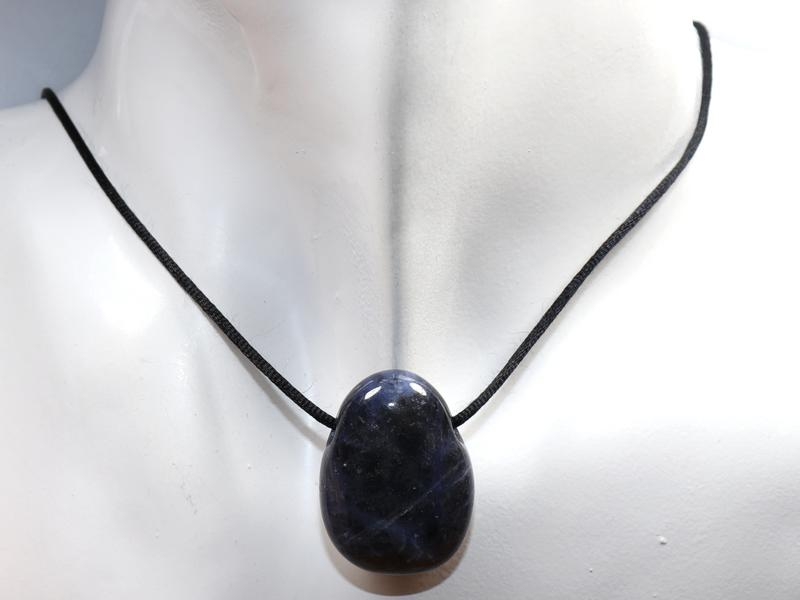 Sodalite on cord