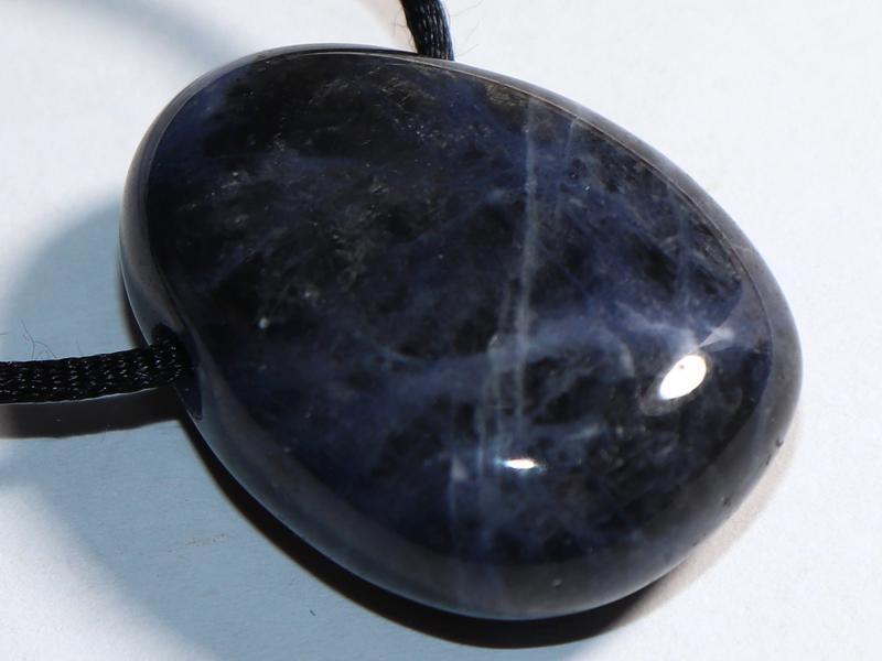 Sodalite on cord