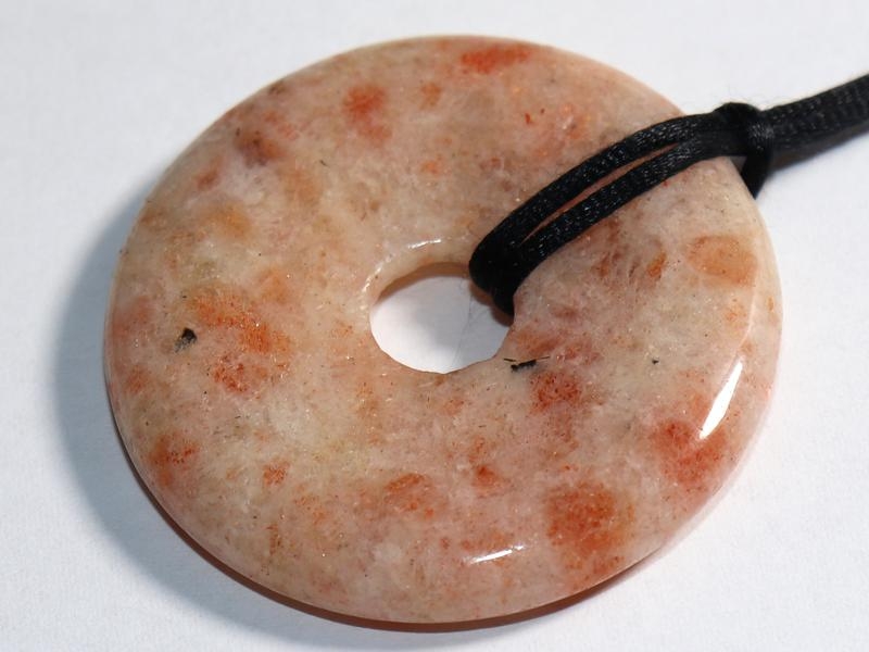 Sunstone on cord