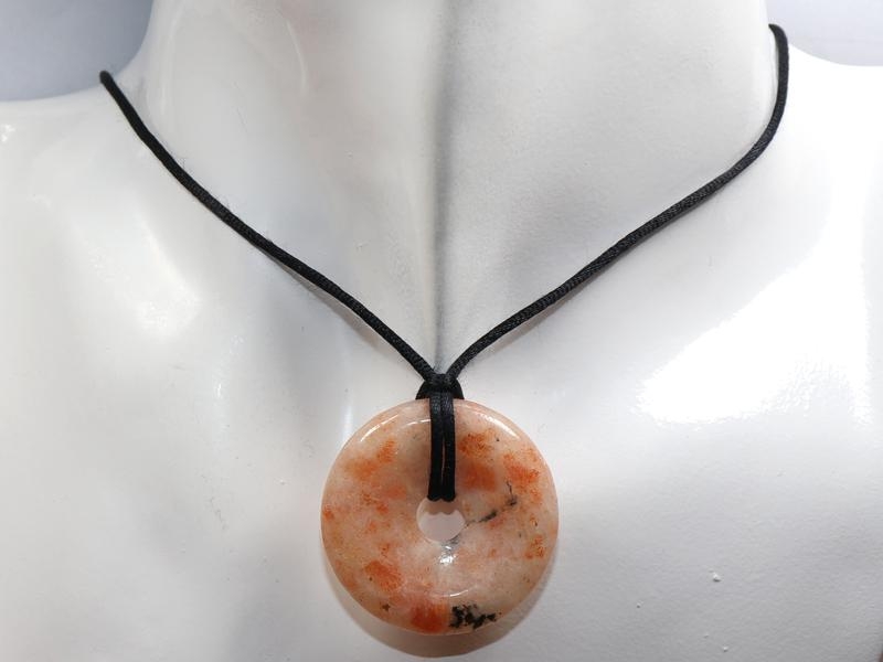 Sunstone on cord