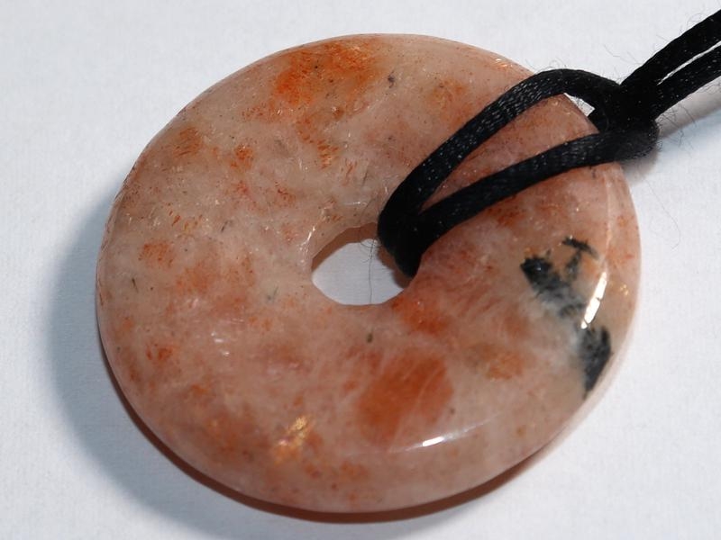 Sunstone on cord