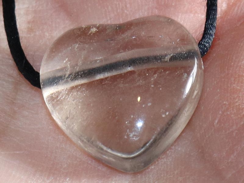 Smoky quartz on cord