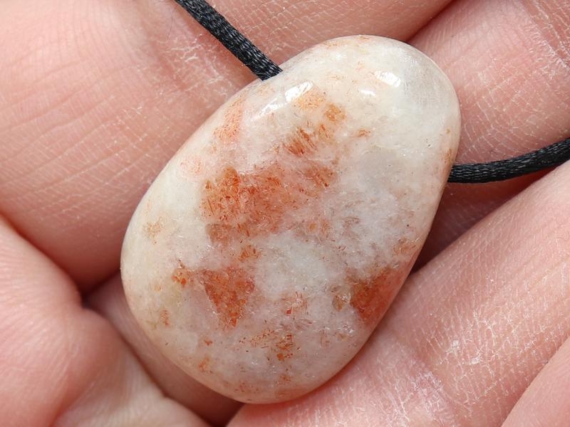 Sunstone on cord