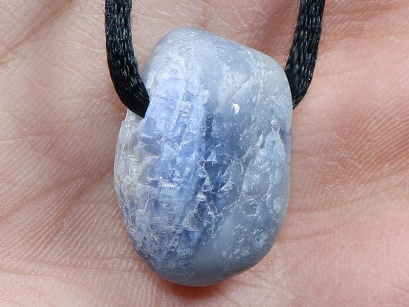 Sapphire on cord